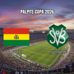 Palpite: Bolivia x Suriname na Copa do Mundo 2026 - Análise e Estatísticas 26/03/2026