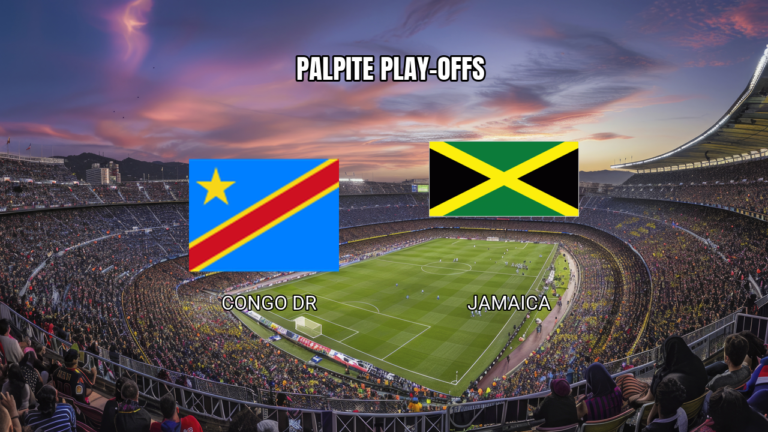 Palpite Congo DR x Jamaica: Análise e estatísticas para 31/03/2026