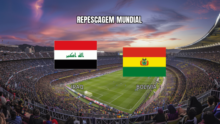 Palpite: Iraque x Bolívia na repescagem da Copa do Mundo 2026 - 01/04/2026