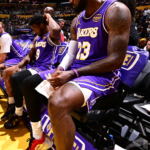 LeBron e Bronny fazem história com 1ª assistência pai-filho da NBA