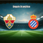 Elche 2-2 Espanyol: Empate Dramático na La Liga com Expulsão