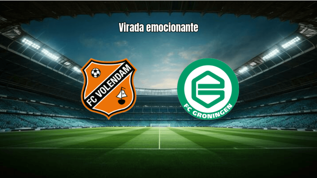 FC Volendam vence Groningen em jogo eletrizante da Eredivisie por 3 a 2