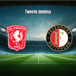 Twente vence Feyenoord por 2-0 e se firma na Eredivisie