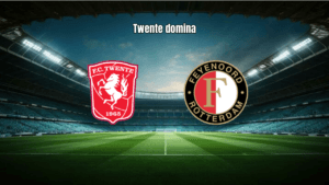 Twente vence Feyenoord por 2-0 e se firma na Eredivisie
