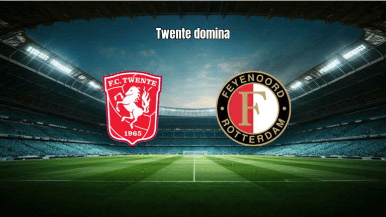 Twente vence Feyenoord por 2-0 e se firma na Eredivisie
