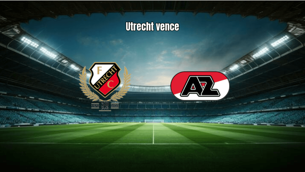 Utrecht vence AZ Alkmaar por 2 a 0 na Eredivisie Holandesa