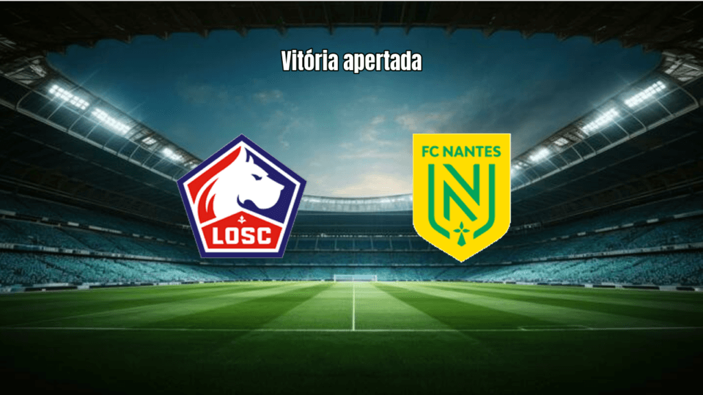 Lille vence Nantes com gol no fim e segue na briga pela Ligue 1