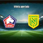 Lille vence Nantes com gol no fim e segue na briga pela Ligue 1