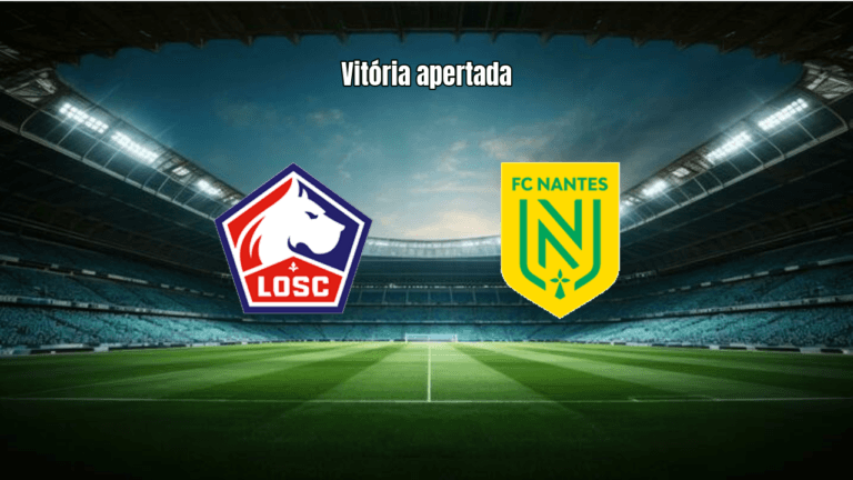 Lille vence Nantes com gol no fim e segue na briga pela Ligue 1