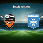 Lorient 2-2 Auxerre: Dieng brilha em empate eletrizante na Ligue 1
