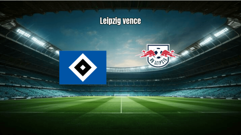 RB Leipzig vence Hamburger SV por 2 a 1 na Bundesliga