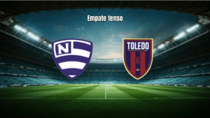 Nacional PR 1x1 Toledo: Empate no Paranaense com gol no fim
