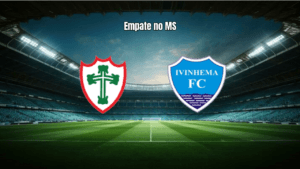 Pantanal 2-2 Ivinhema: Empate Acalorado no Sul-Matogrossense