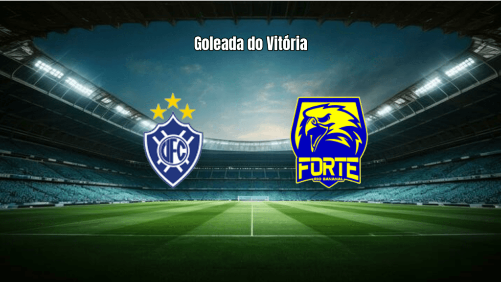 Vitória ES goleia Forte FC por 4 a 1 nas quartas do Capixaba