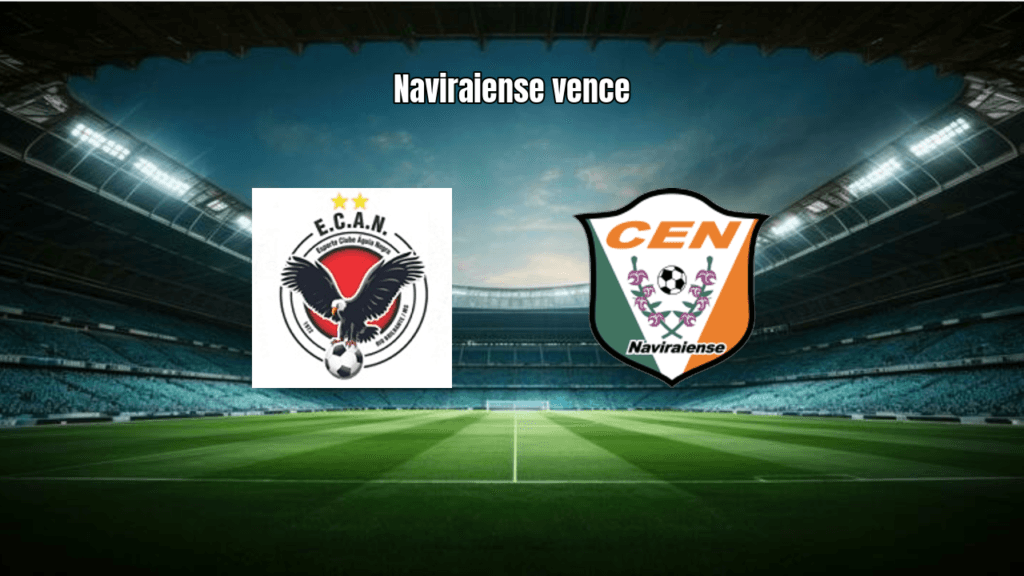 Águia Negra 1 x 2 Naviraiense: Resultado e Análise do Estadual