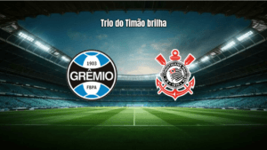 Corinthians U20 vence Grêmio U20 por 3 a 1 no Brasileiro Sub-20