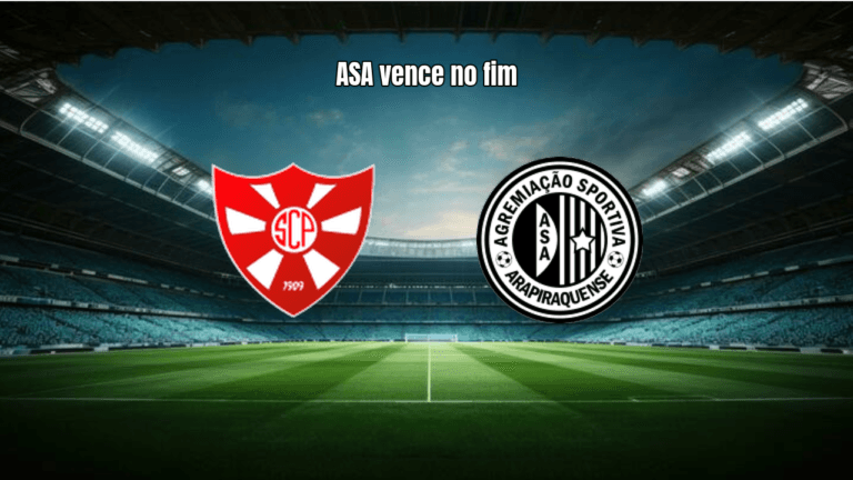 Penedense 0 x 1 ASA: Gol nos acréscimos decide clássico da Copa Alagoas