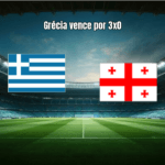 Grécia W vence Geórgia W por 3x0 nas Eliminatórias da Copa