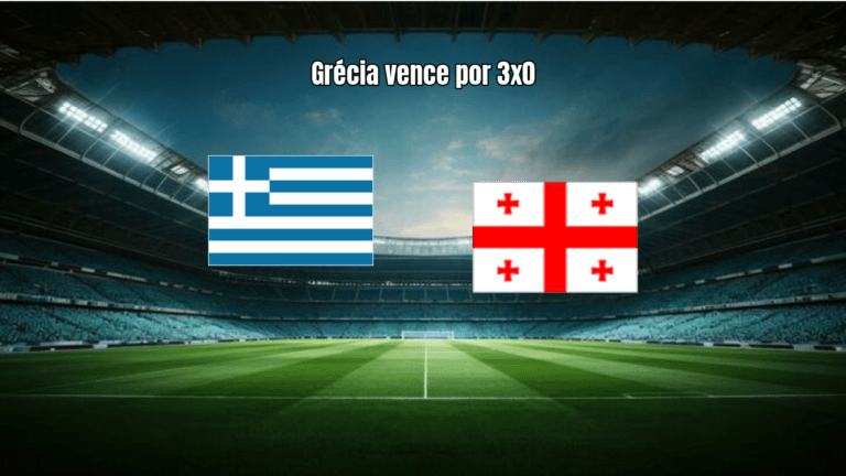 Grécia W vence Geórgia W por 3x0 nas Eliminatórias da Copa