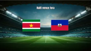 Haiti W vence Suriname W por 2x0 na Qualificação da Copa do Mundo