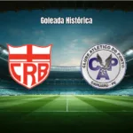 CRB 6x0 Porto BA: Goleada Histórica na Copa do Brasil 2026