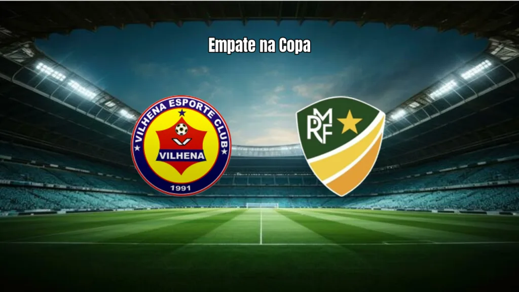 Vilhena EC e Monte Roraima empatam na Copa do Brasil Sub-17