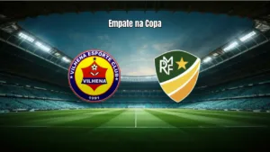 Vilhena EC e Monte Roraima empatam na Copa do Brasil Sub-17