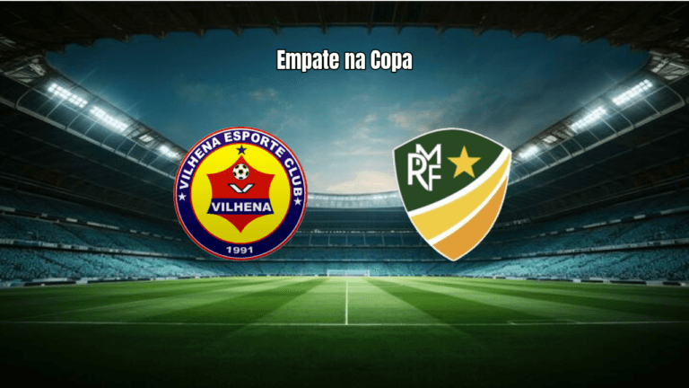 Vilhena EC e Monte Roraima empatam na Copa do Brasil Sub-17