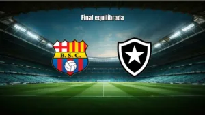 Barcelona SC 1-1 Botafogo: Empate tenso na final da Libertadores 2026