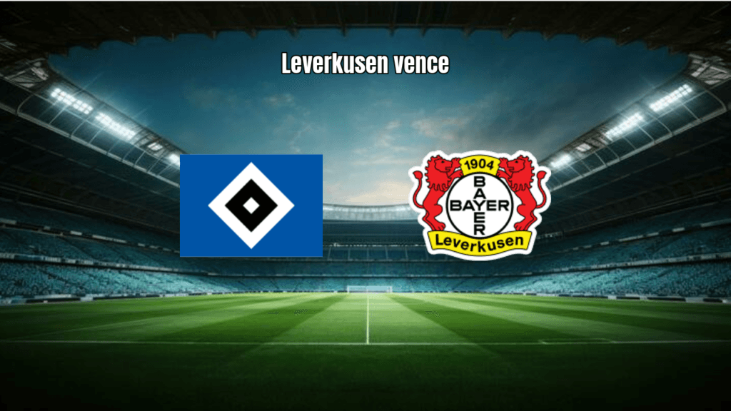 Bayer Leverkusen vence Hamburger SV por 1x0 na Bundesliga