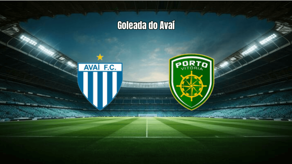 Avaí 3x0 Porto Vitória: Goleada na Ressacada pela Copa do Brasil
