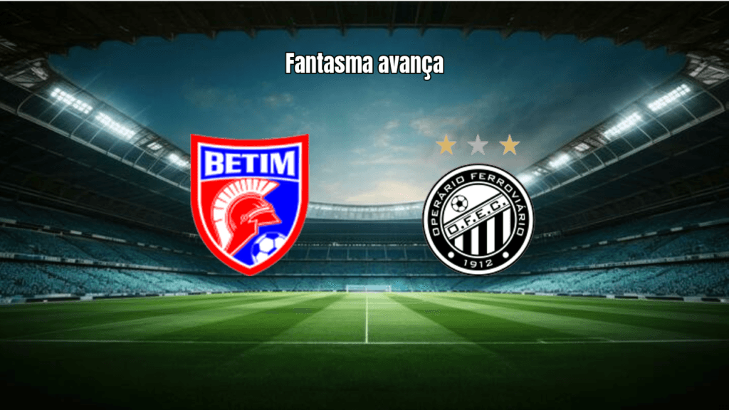 Betim 0x2 Operário-PR: Fantasma vence na Copa do Brasil