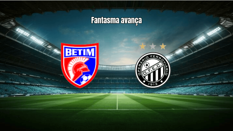 Betim 0x2 Operário-PR: Fantasma vence na Copa do Brasil