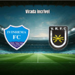 Volta Redonda vira e goleia Ivinhema na Copa do Brasil