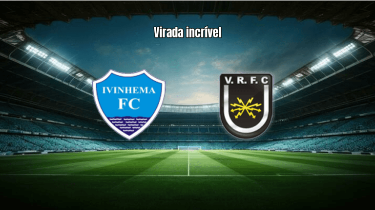 Volta Redonda vira e goleia Ivinhema na Copa do Brasil