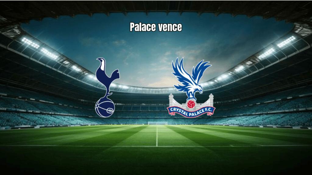 Crystal Palace vence Tottenham por 3 a 1 na Premier League
