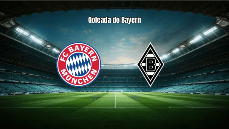 Bayern goleia Borussia Mönchengladbach por 4 a 1 na Bundesliga
