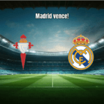 Real Madrid vence Celta Vigo com gol no fim e segue na liderança