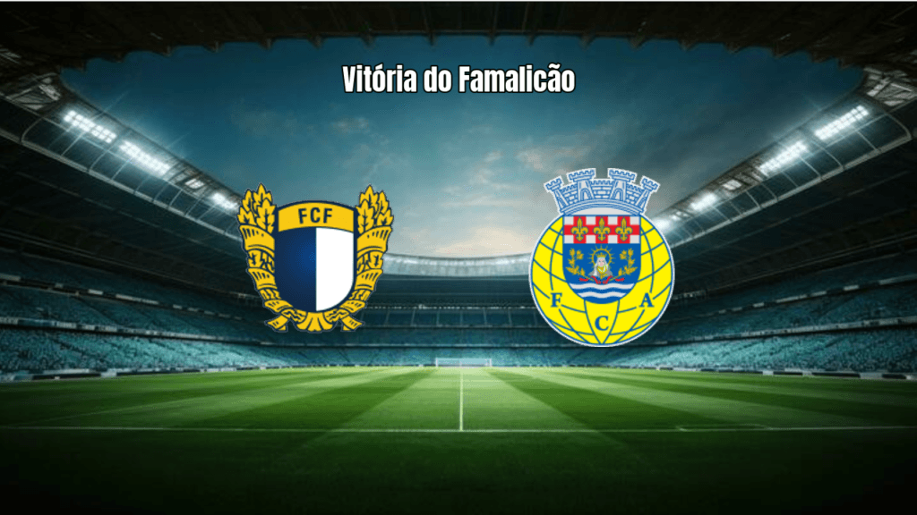Famalicão vence Arouca por 1x0 na Primeira Liga com gol de Pinheiro