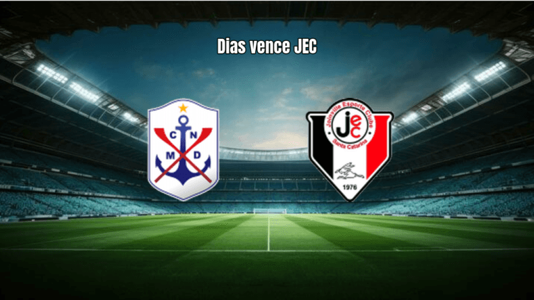 Marcílio Dias vence Joinville por 2 a 0 no Catarinense 2026