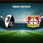 Freiburg e Leverkusen empatam em 3 a 3 em jogo eletrizante