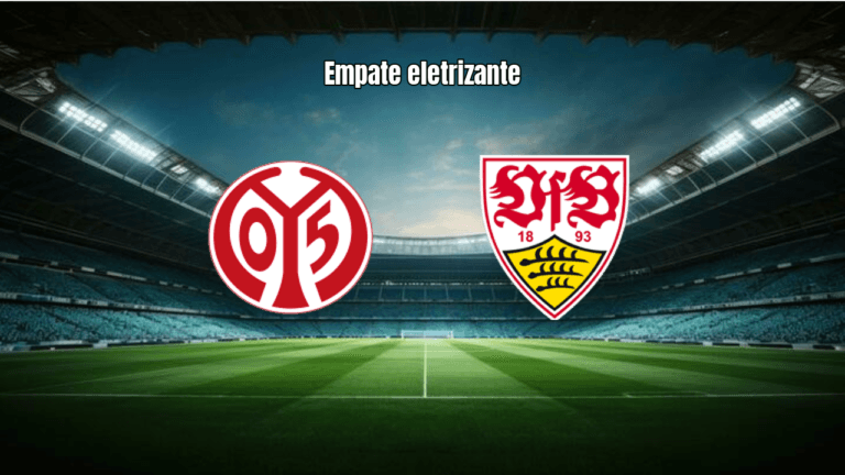 Mainz e Stuttgart empatam em 2 a 2 em jogo eletrizante da Bundesliga