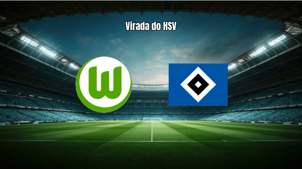 Hamburger SV vira sobre o Wolfsburg em jogo agitado da Bundesliga