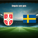 Sérvia e Suécia empatam sem gols nas Eliminatórias Femininas
