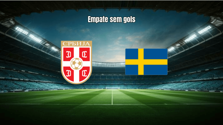Sérvia e Suécia empatam sem gols nas Eliminatórias Femininas