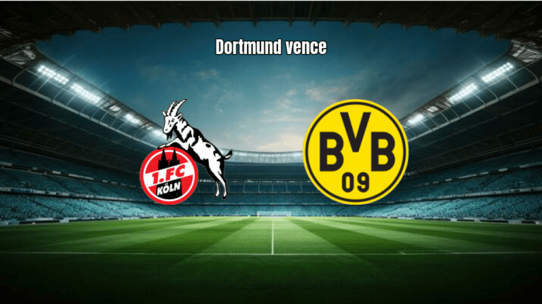 Borussia Dortmund vence o Köln por 2 a 1 na Bundesliga