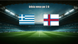 Grécia W vence Ilhas Faroé W por 2-0 nas Eliminatórias da Copa