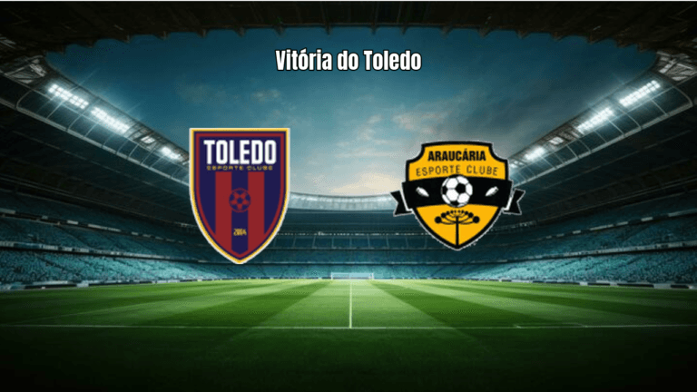 Toledo vence Araucária por 1 a 0 no Paranaense - 2ª Rodada