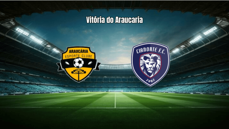 Araucaria U20 4-2 Cianorte U20: Análise e Destaques da Partida