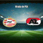 PSV Eindhoven vence AZ Alkmaar com gol no fim pela Eredivisie